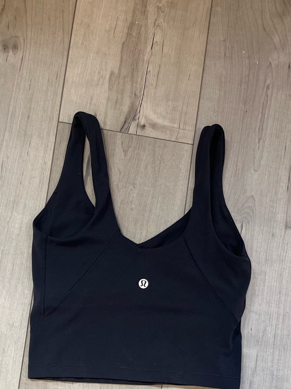 lululemon athletica Black V-Neck Align Tank